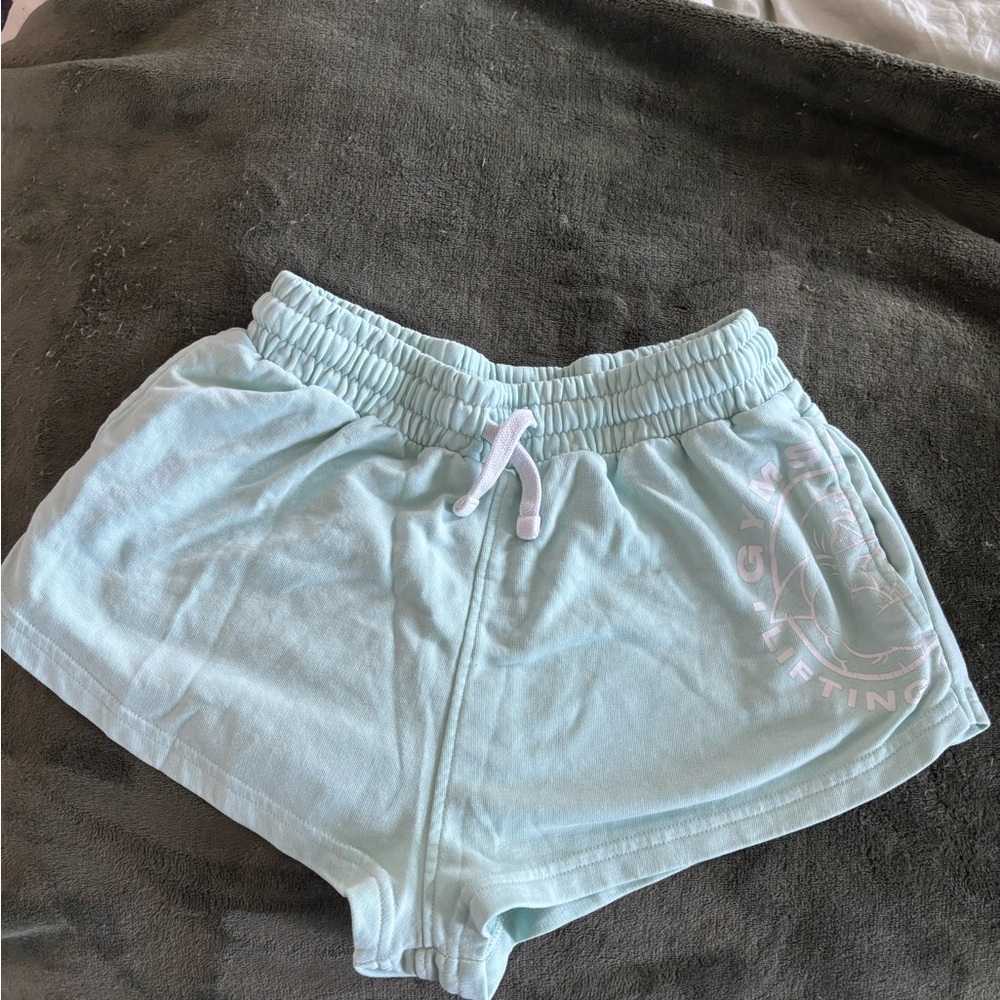 Gymshark Light Blue Athletic Shorts